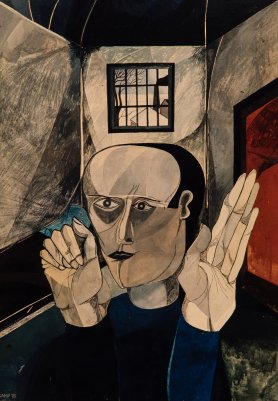 Die Justiz (3. Tafel), 1973