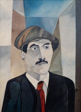 Bildnis Ernst Toller, Öl, 1982