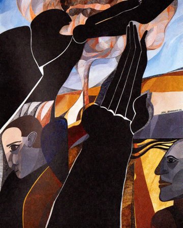 Ästhetik des Widerstands (1. Tafel – Bedrohung)